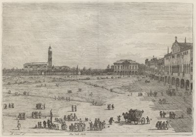 Pra della Valle af Canaletto
