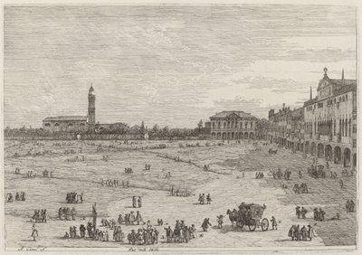 Pra della Valle af Canaletto