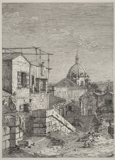 Huset med indskriften [til venstre] af Canaletto