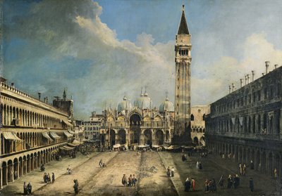 Markuspladsen i Venedig af Canaletto
