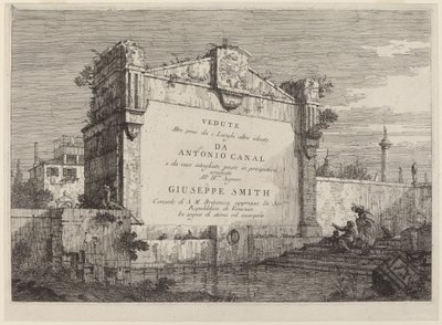Titelplade af Canaletto