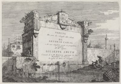 Titelplade af Canaletto