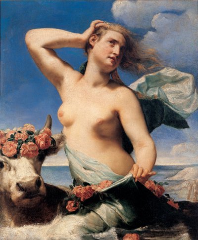 Europas voldtægt, ca. 1650. af Canlassi