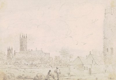 Canterbury katedral af Capt. Thomas Hastings