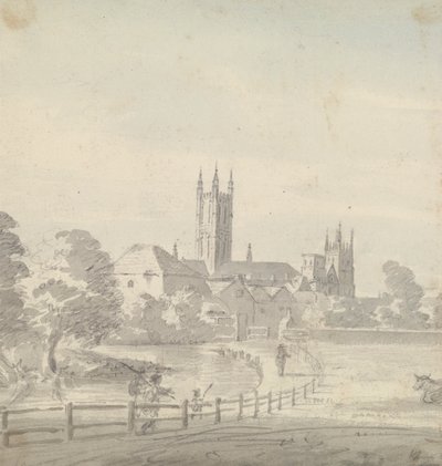 Canterbury katedral af Capt. Thomas Hastings