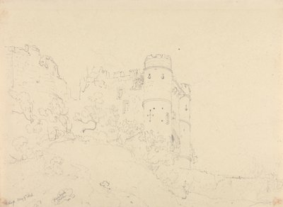 Carisbrooke Castle, 9. maj 1826 af Capt. Thomas Hastings