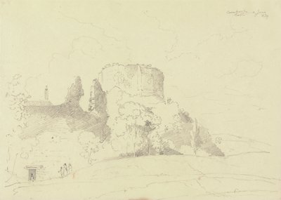 Carisbrooke Castle, Isle of Wight af Capt. Thomas Hastings