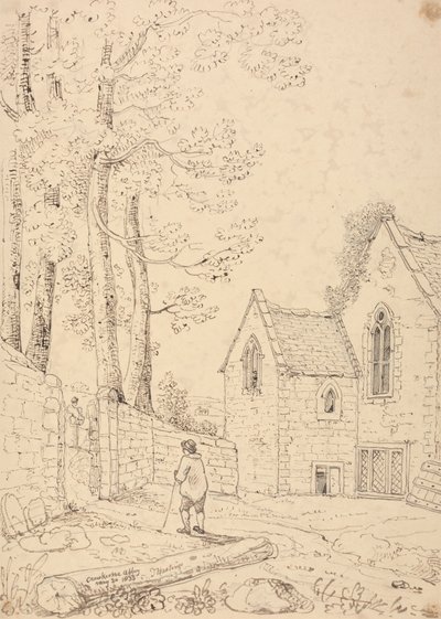 Crewkerne Abbey, 24. maj 1833 af Capt. Thomas Hastings