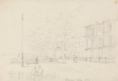 East Cowes, maj 1833 af Capt. Thomas Hastings