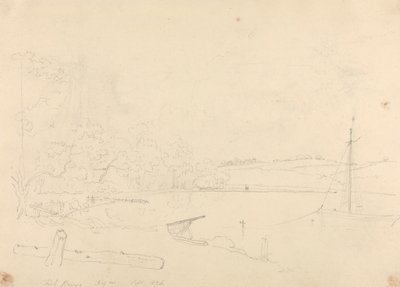 Fish House, Isle of Wight, september 1826 af Capt. Thomas Hastings