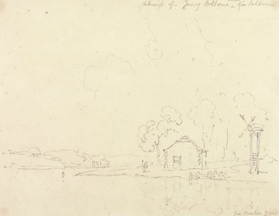Fra Beaulieu River, Hampshire af Capt. Thomas Hastings