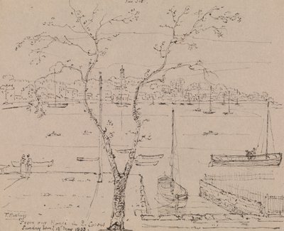 Fra vores hus i East Cowes, søndag aften den 12. maj 1833 af Capt. Thomas Hastings