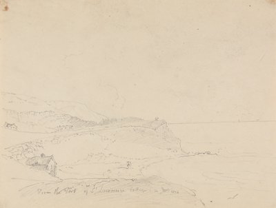 Fra havnen i Saint Lawrence, 14. januar 1826 af Capt. Thomas Hastings
