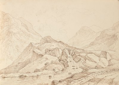 Gowlands Cascade, Gap of Dunloh, 6. september 1841 af Capt. Thomas Hastings