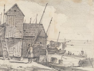 Hastings Beach, 7. oktober 1820 af Capt. Thomas Hastings