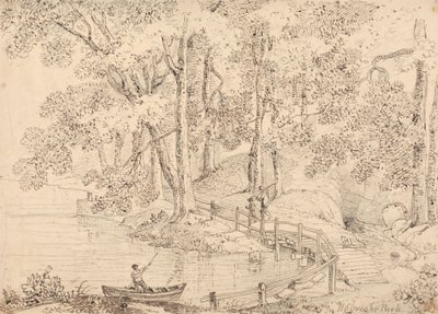I Ugbrooke Park, maj 1833 af Capt. Thomas Hastings