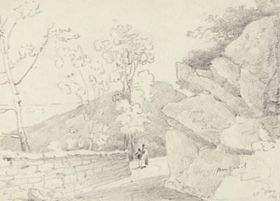 I nærheden af Bonchurch, Isle of Wight, 28. maj 1829 af Capt. Thomas Hastings