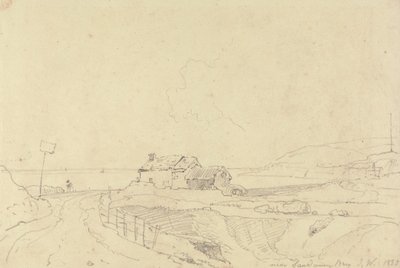 Tæt på Sandown Bay, Isle of Wight af Capt. Thomas Hastings
