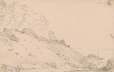 Tæt på Sandrock Inn, Isle of Wight af Capt. Thomas Hastings
