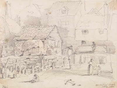 På Hastings Beach, 3. oktober 1820 af Capt. Thomas Hastings