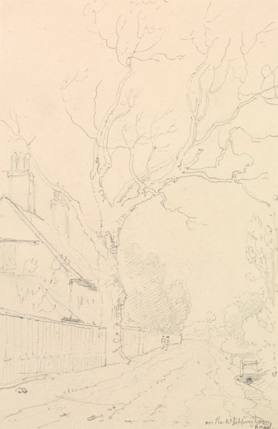 På Whippingham Road, Isle of Wight af Capt. Thomas Hastings