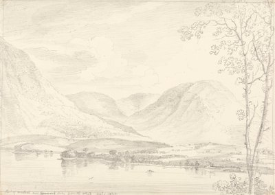 En del af Mellbreak over Crummock Lake, 1. august, 1835 af Capt. Thomas Hastings