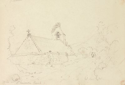 Saint Lawrence Church, Isle of Wight af Capt. Thomas Hastings
