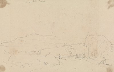 Shanklin Down, Isle of Wight af Capt. Thomas Hastings