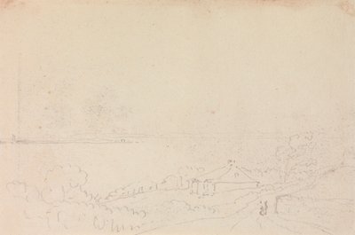 Skitse af et sommerhus nær kysten af Capt. Thomas Hastings