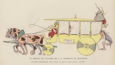 Illustration for Les Courses Dans L "Antiquite by Caran D" Achedani af Caran dAche