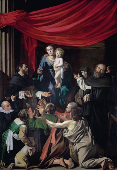 Madonna af Rosenkransen af Caravaggio