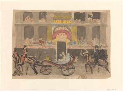 Design til dekoration til Herengracht 527 af Carel Adolph Lion Cachet