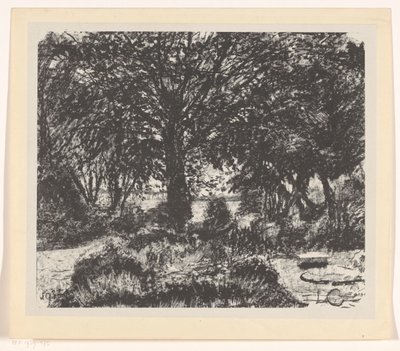 Have med stort træ af Carel Adolph Lion Cachet
