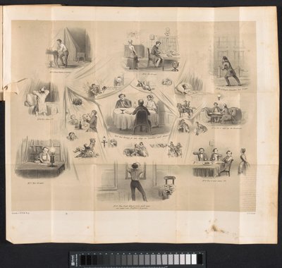 Tegnefilm i Leiden studenteralmanak, 1853 af Carel Christiaan Antony Last