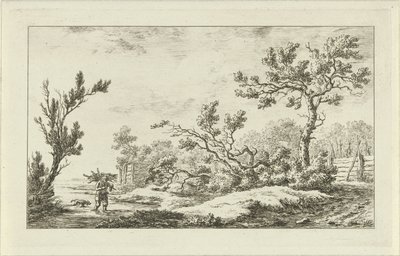 træsamler Landskaber (A-F) (serietitel) af Carel Lodewijk Hansen