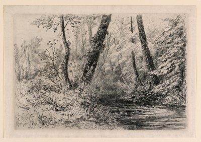 Souvenir fra Cressonnières i Veules af Carel Nicolaas Storm van 