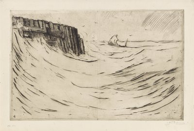 Havnehoved i Vlissingen af Carel Nicolaas Storm van 