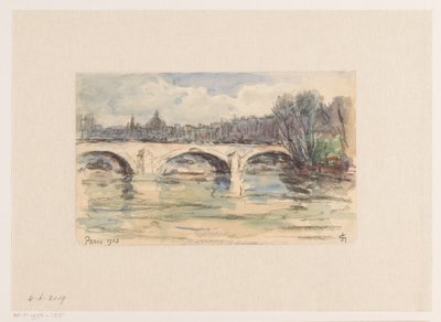 Broen over Seinen, Paris af Carel Nicolaas Storm van 