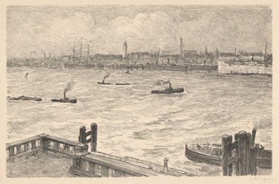 Haven te Hamborg af Carel Nicolaas Storm van 