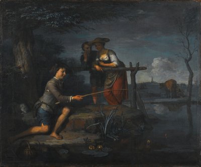 Lystfiskeren af Carel de Moor
