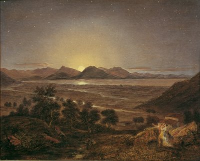 Marathon ved måneskin af Carl Agricola
