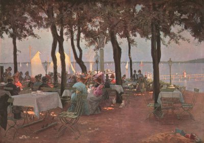 Sommer eftermiddag på Müggelsee af Carl Alexander Brendel