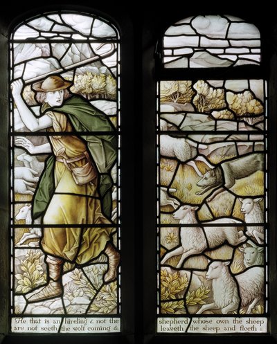 Over Wyresdale, Christ Church, Shrigley & Hunt (1873-1982), Carl Almquist, The Shepherds Church, Shepherding, Sheep, 18 af Carl Almquist