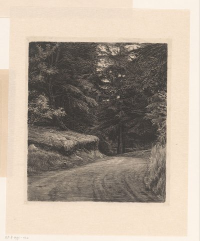 skovvej af Carl Bloch