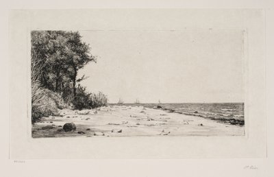 Fra Sjællands nordkyst. Hornbækplantagen af Carl Bloch