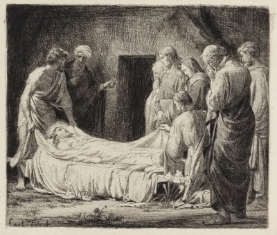 Kristi Gravlæggelse af Carl Bloch