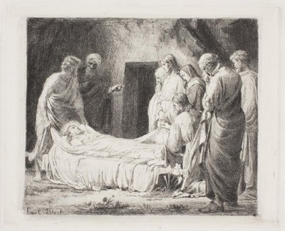 Kristi Gravlæggelse af Carl Bloch