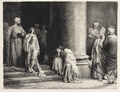 Kristus og Synderinden af Carl Bloch