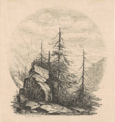 Fyrretræer af Carl C. Brenner