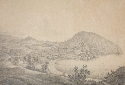Udsigt over herregården Armand Emmanuel du Plessis, duc de Richelieu i Gursuf, 1810